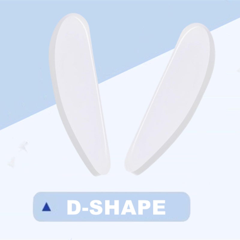 AETUXU Eyeglass Nose Pads,40Pack Silicone Nose Pads for Glasses,Professional Adhesive Glasses Noses Grips Non Slip for Eyeglasses Sunglasses,1mm,Clear. - Image 4
